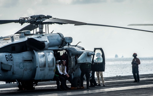 Nimitz Conducts Daily Operations