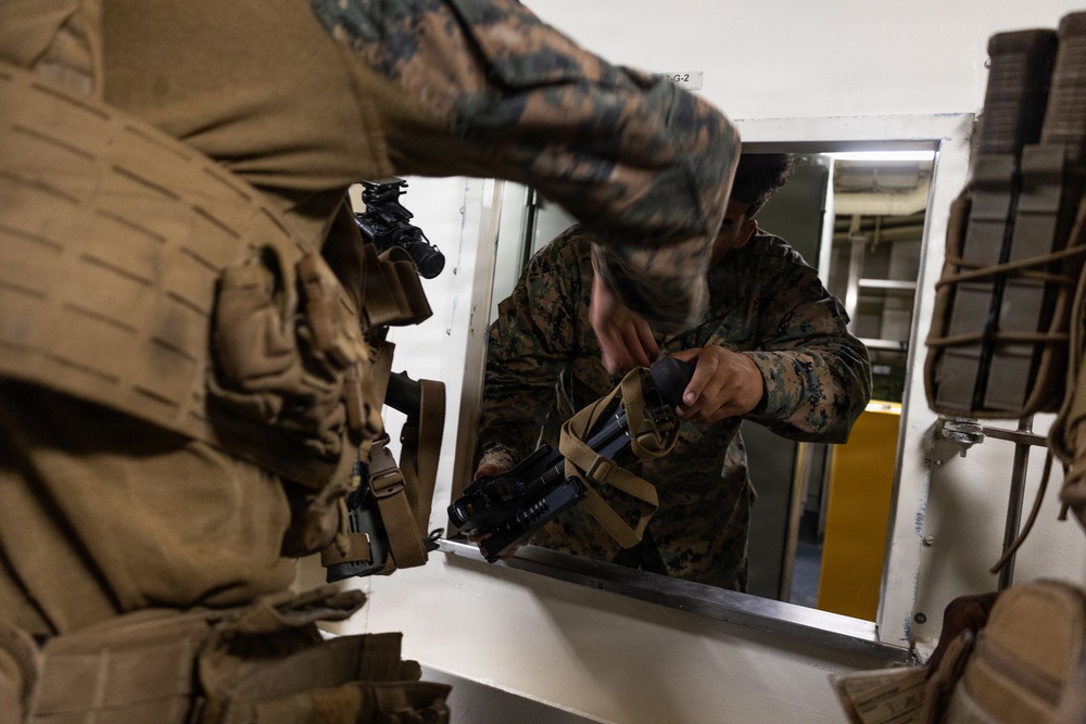 31st MEU | TRAP conducts call away drills