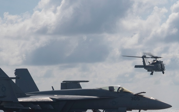 Nimitz Conducts Daily Operations