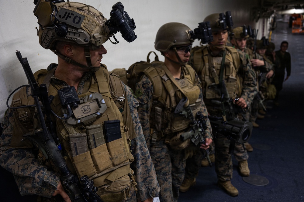 31st MEU | TRAP conducts call away drills