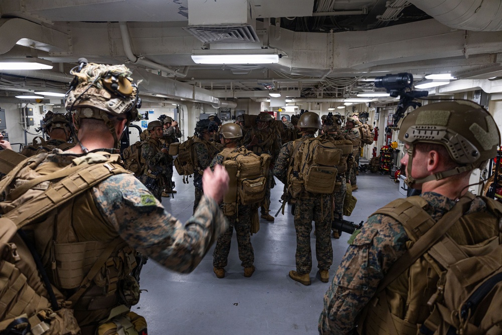 31st MEU | TRAP conducts call away drills