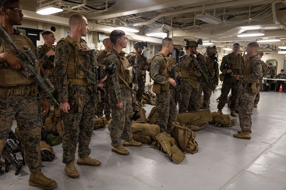 31st MEU | TRAP conducts call away drills