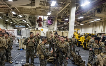 31st MEU | TRAP conducts call away drills