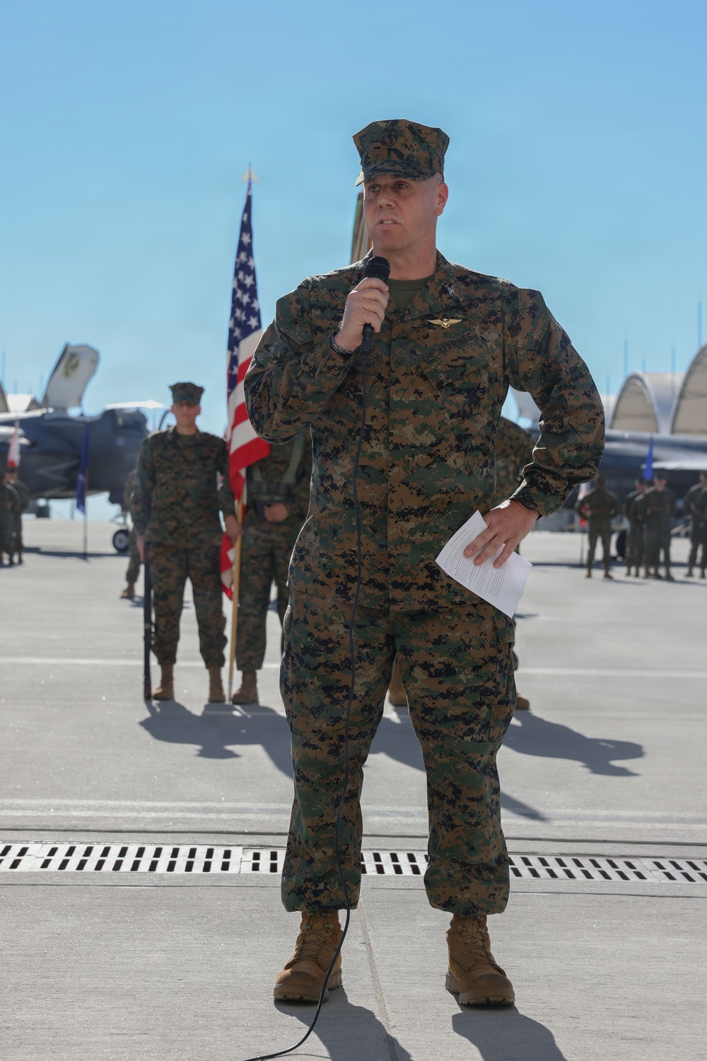 VMFAT-502 Change of Command