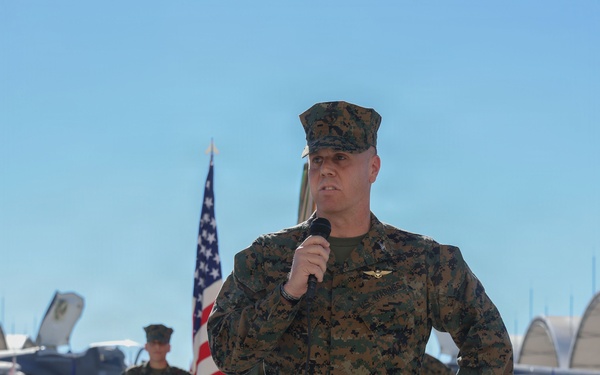 VMFAT-502 Change of Command