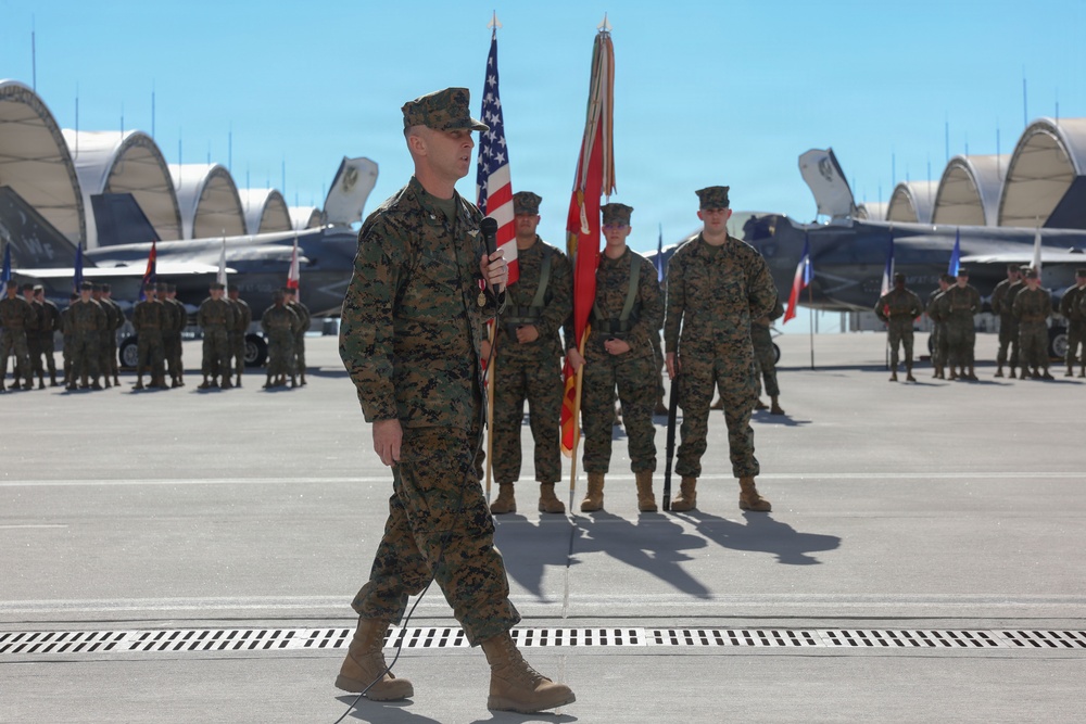 VMFAT-502 Change of Command