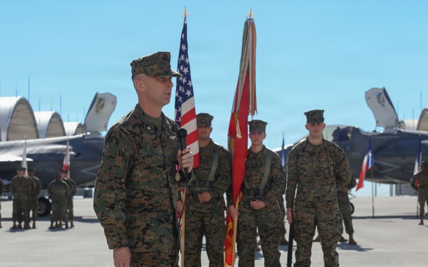 VMFAT-502 Change of Command