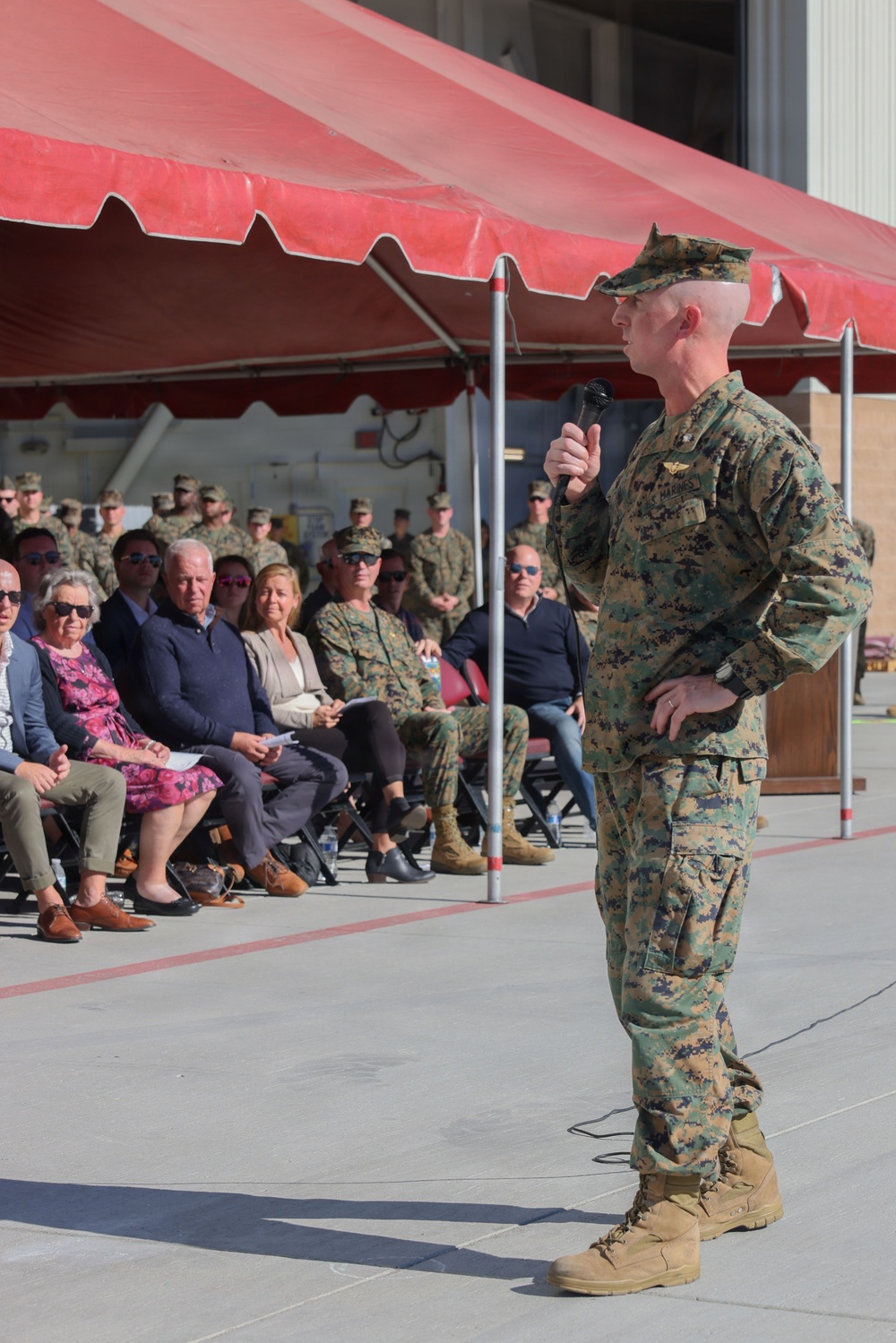 VMFAT-502 Change of Command
