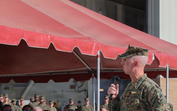 VMFAT-502 Change of Command