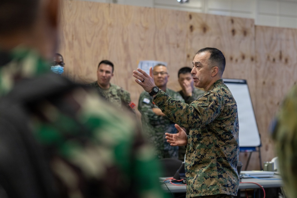 Multilateral key military leaders observe operations during Steel Knight 25