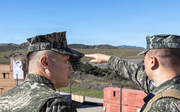 Multilateral key military leaders observe operations during Steel Knight 25