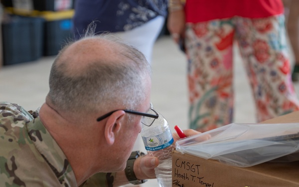 Distinguished visitors, global partners build bundles during OCD 25