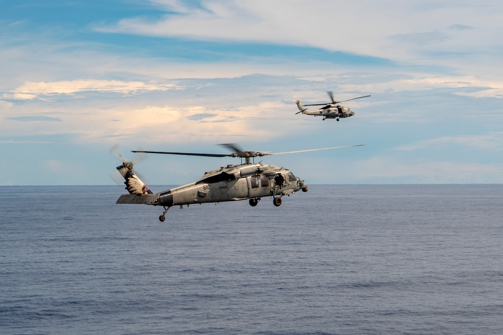Nimitz Conducts Flight Operations