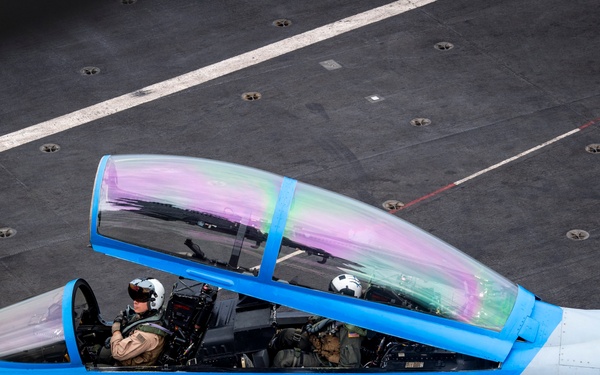 Nimitz Sailors Conduct Flight Operations