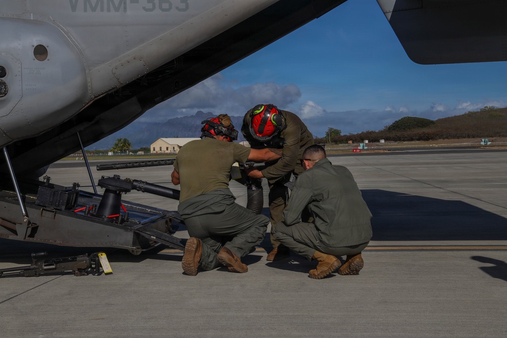 Young Marines Program visits MAG-24