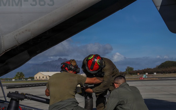 Young Marines Program visits MAG-24