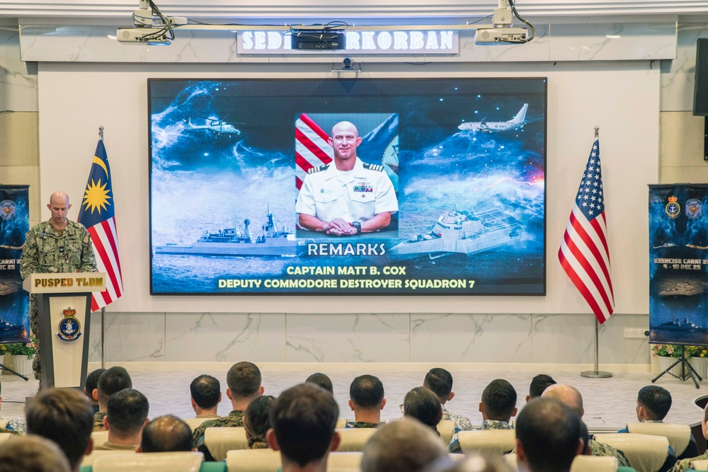 MRF-SEA, US Navy, Royal Malaysian Navy Begin CARAT Malaysia 2025 During Opening Ceremony