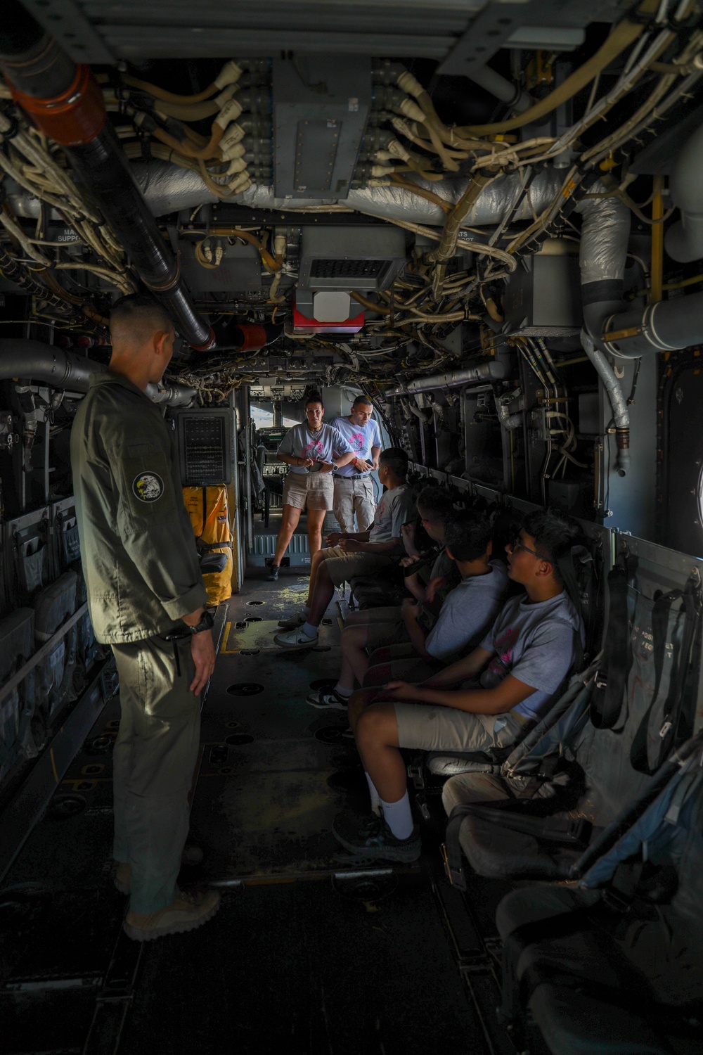 Young Marines Program visits MAG-24