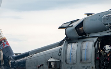 Nimitz Sailor Conducts Flight Operations