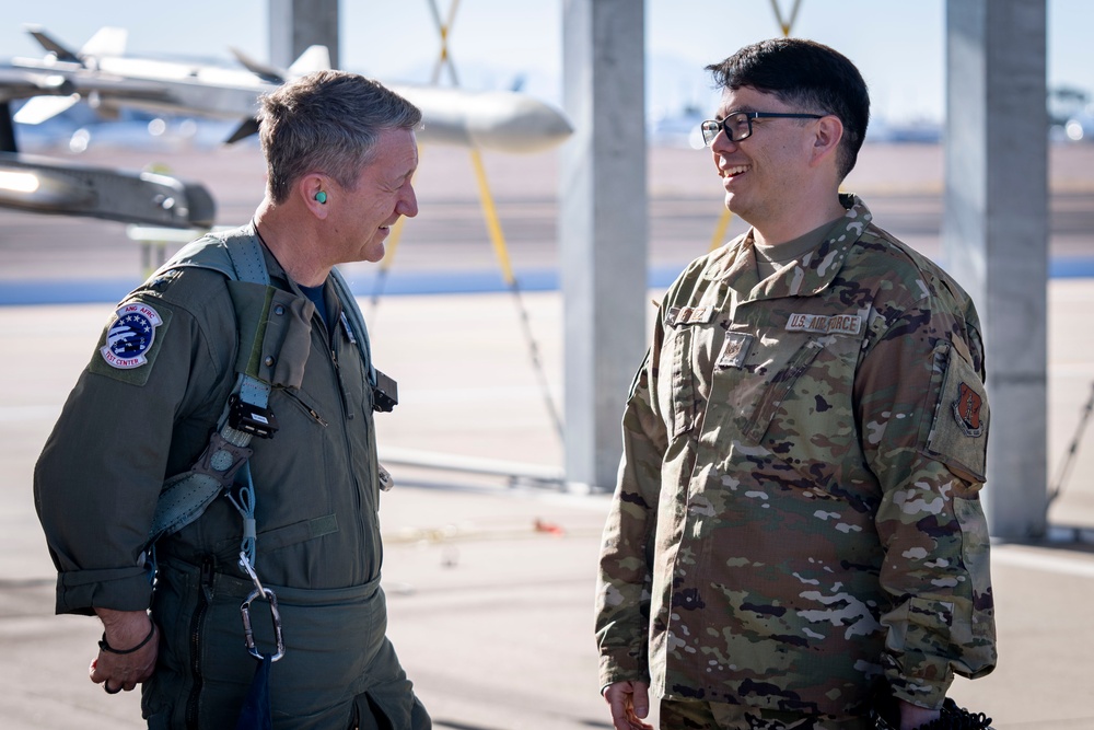 CJCS Visits Morris Air National Guard Base