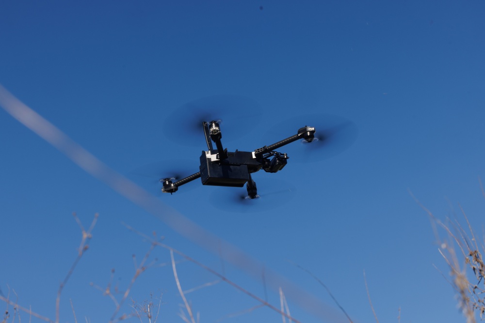 U.S. Marines with 1st MLG fly Unmanned Aircraft System during Steel Knight 25