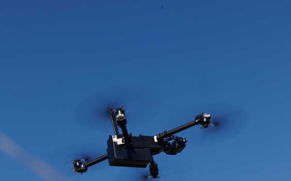 U.S. Marines with 1st MLG fly Unmanned Aircraft System during Steel Knight 25