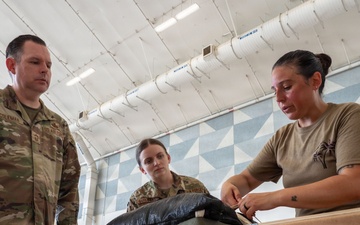 Wrapped up, packed up! 374 AEW readies bundles for OCD25 airdrops