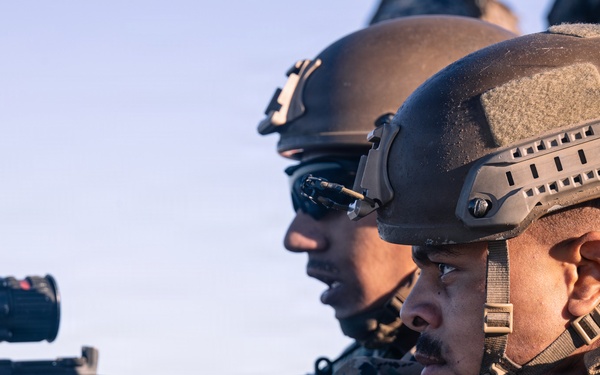 11th MEU Marines and Sailors conduct Defense of the Amphibious Task Force Drills aboard USS Portland