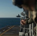 11th MEU Marines, Sailors Conduct F-35B Deck Landing Qualifications