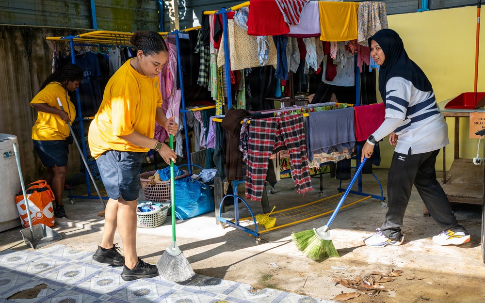 CARAT Malaysia 2025: U.S. Sailors provide support at Local Orphanage