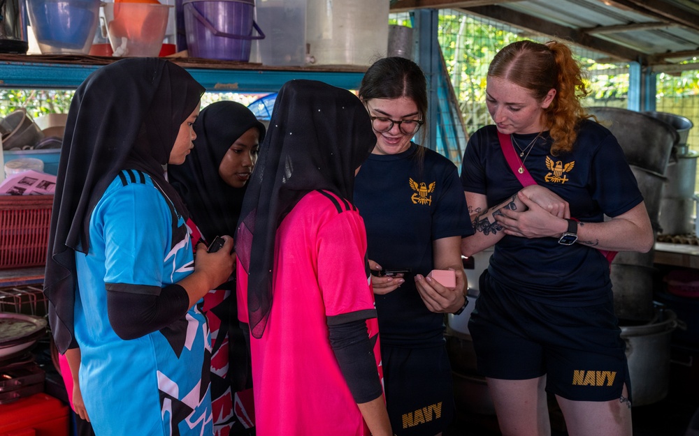 CARAT Malaysia 2025: U.S. Sailors provide support at Local Orphanage