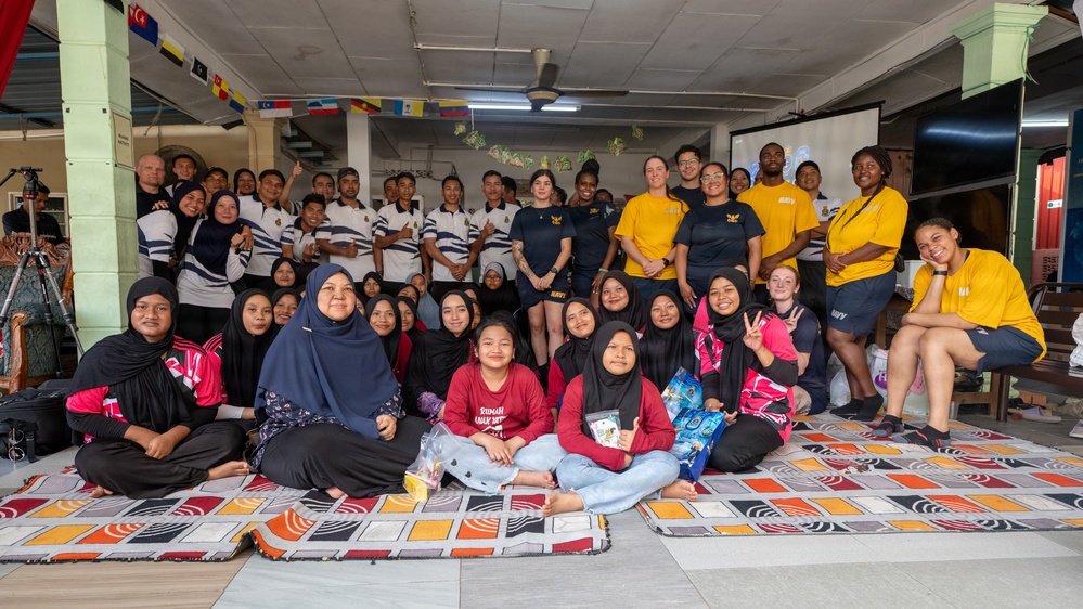 CARAT Malaysia 2025: U.S. Sailors provide support at Local Orphanage