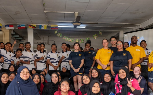 CARAT Malaysia 2025: U.S. Sailors provide support at Local Orphanage