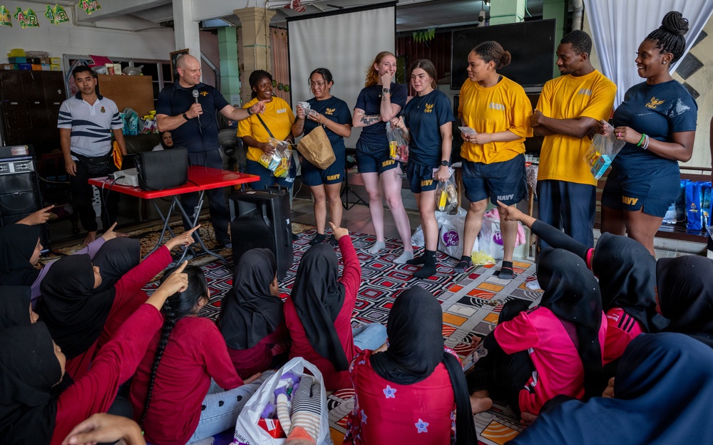 CARAT Malaysia 2025: U.S. Sailors provide support at Local Orphanage