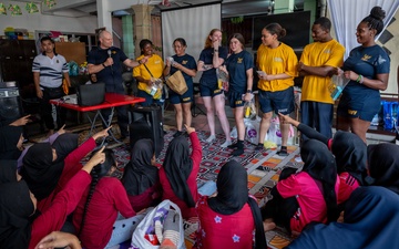 CARAT Malaysia 2025: U.S. Sailors provide support at Local Orphanage