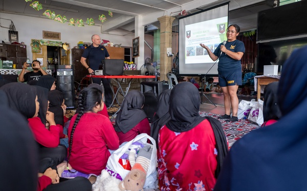CARAT Malaysia 2025: U.S. Sailors provide support at Local Orphanage