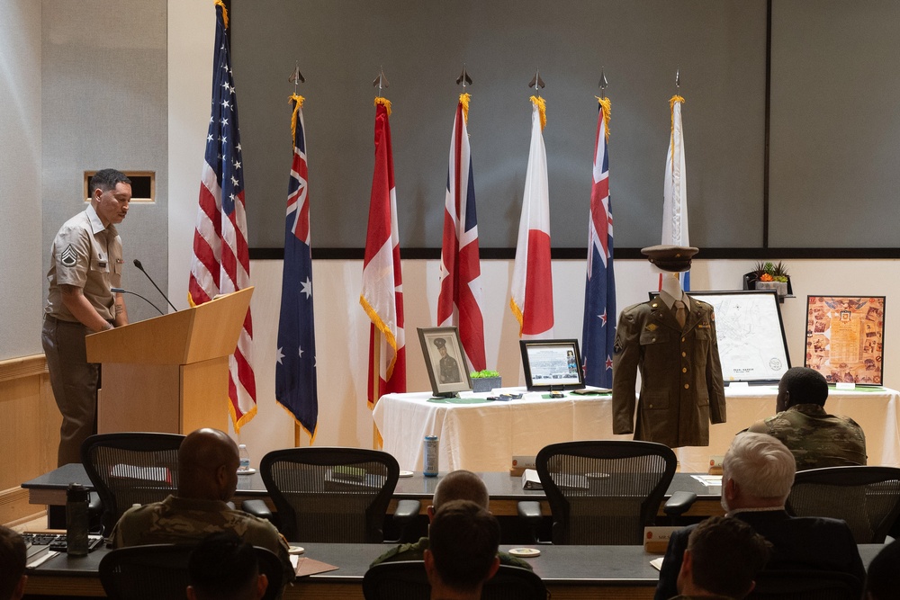 Preserving History: 94th AAMDC Soldier Donates Grandfather’s WWII Artifacts for Remembrance