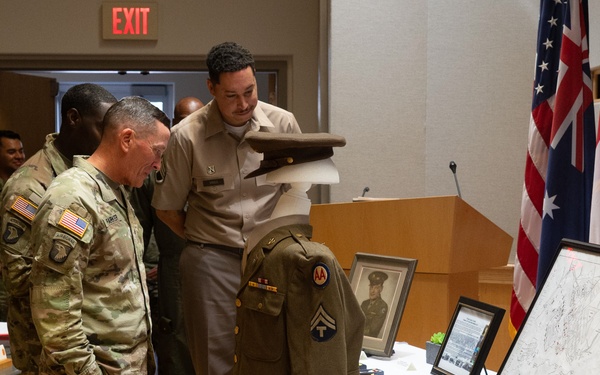 Preserving History: 94th AAMDC Soldier Donates Grandfather’s WWII Artifacts for Remembrance