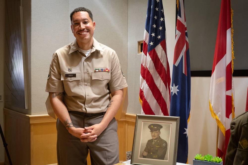 Preserving History: 94th AAMDC Soldier Donates Grandfather’s WWII Artifacts for Remembrance