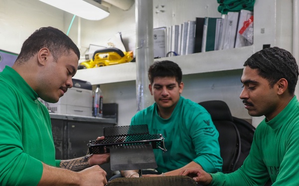 Abraham Lincoln conducts routine operations