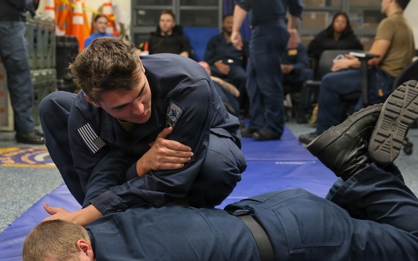 Abraham Lincoln conducts routine operations