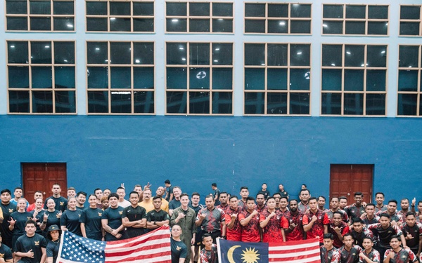 MRF-SEA, US Navy, Royal Malaysian Navy Compete in Sports Day Event during CARAT Malaysia 2025