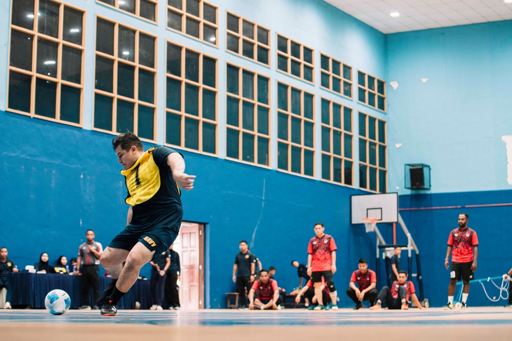 MRF-SEA, US Navy, Royal Malaysian Navy Compete in Sports Day Event during CARAT Malaysia 2025