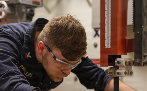 Abraham Lincoln conducts routine operations