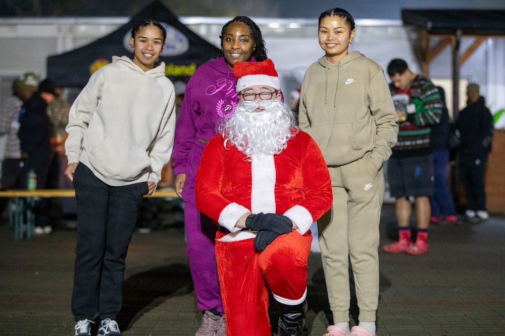 USAG Poland and 3rd ID tree lighting ceremony