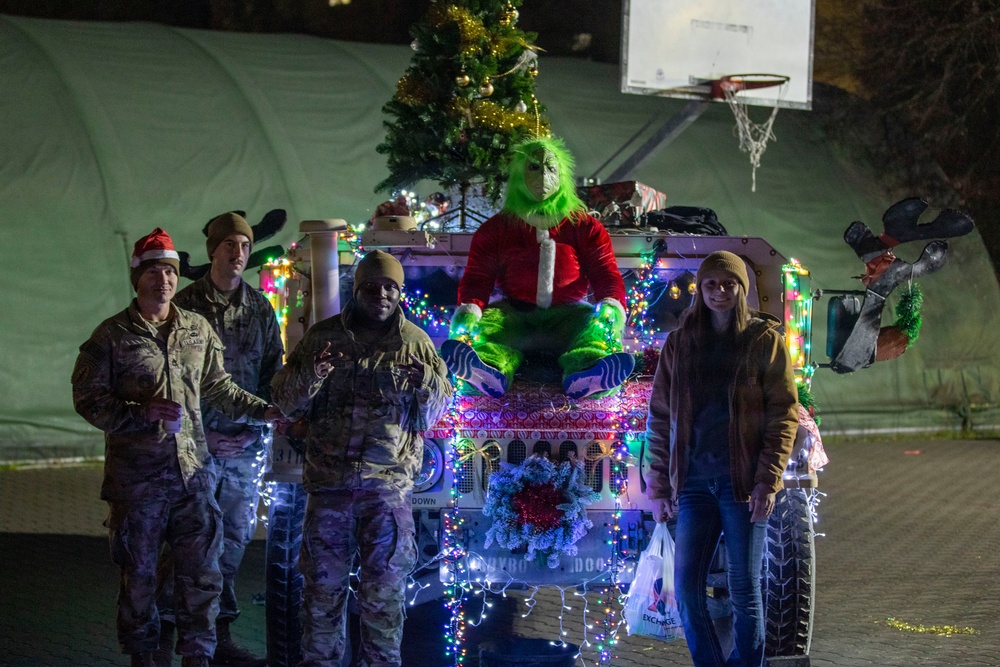 USAG Poland and 3rd ID tree lighting ceremony
