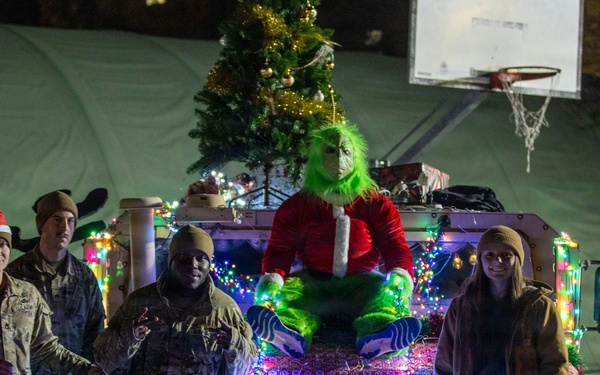 USAG Poland and 3rd ID tree lighting ceremony