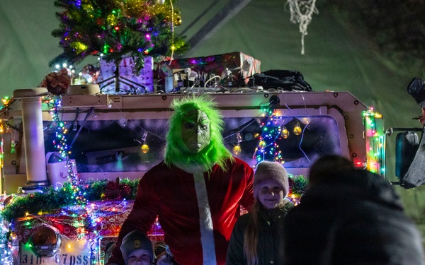 USAG Poland and 3rd ID tree lighting ceremony