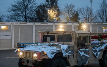 USAG Poland and 3rd ID tree lighting ceremony