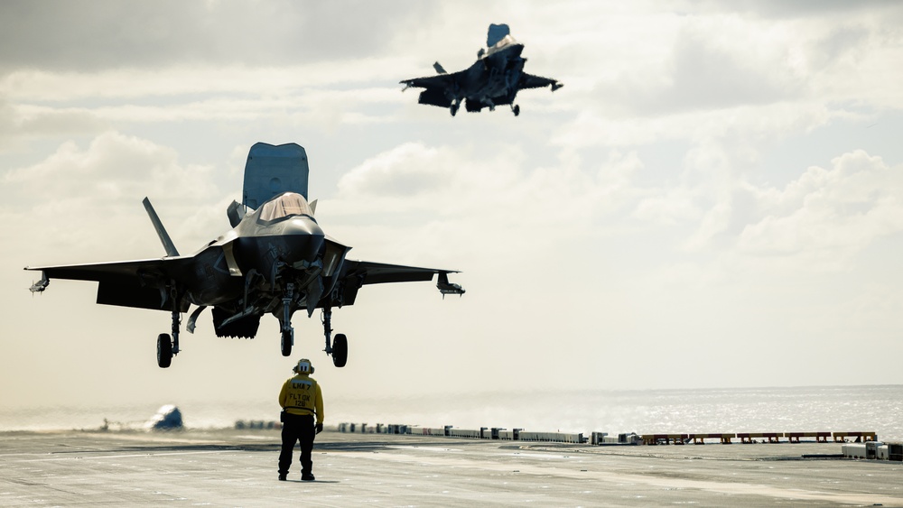 31st MEU | Flight Operations Aboard USS Tripoli